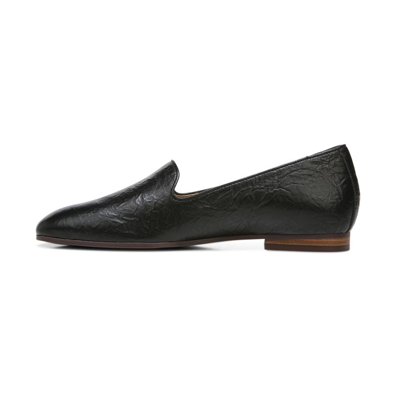 Vionic Willa Slip on Platta Svarta | lptXHbes