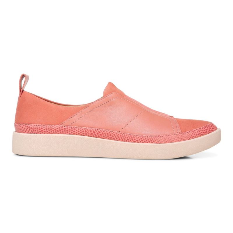 Vionic Zinah Slip on Sneaker Korall | pfKoCArO