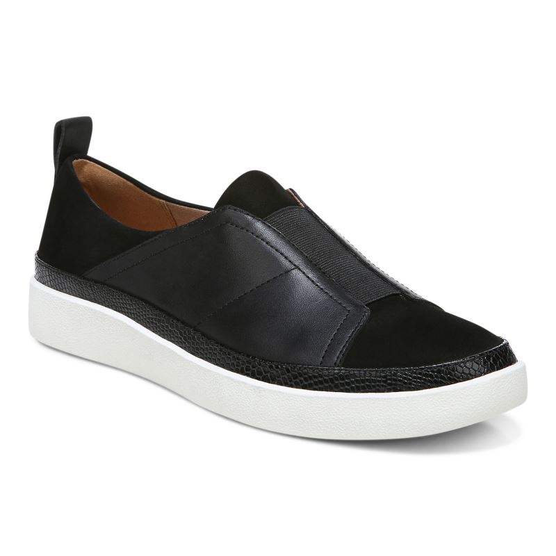 Vionic Zinah Slip on Sneaker Svarta | blsVOgG8