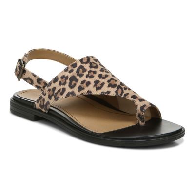 Vionic Ella Sandal Leopard | BhqycYMj