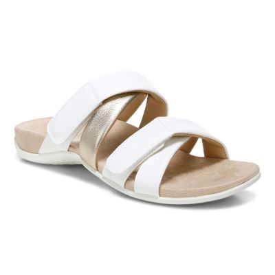 Vionic Hadlie Badtofflor Sandal Vita | jEYsUHtF