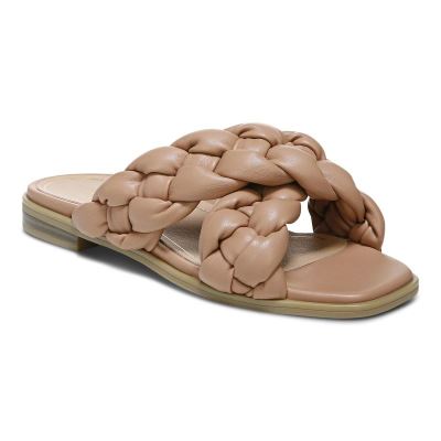 Vionic Kalina Badtofflor Sandal Bruna | 5bS2Nrjy