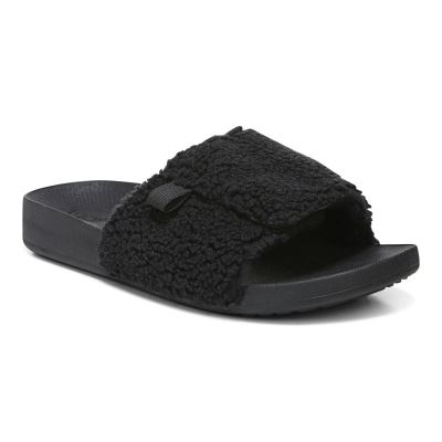 Vionic Keira Badtofflor Sandal Svarta | LgFaFG1g