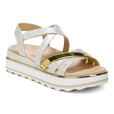 Vionic Kellyn Flatform Sandal Vita | xAsaMuE3