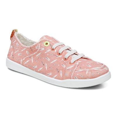 Vionic Pismo Vanliga Sneaker Korall | gd5isfJu