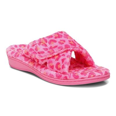 Vionic Relax Slippers Leopard | z8dm38TS