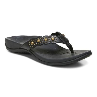 Vionic Starley Sandal Svarta | QzXRqtY5